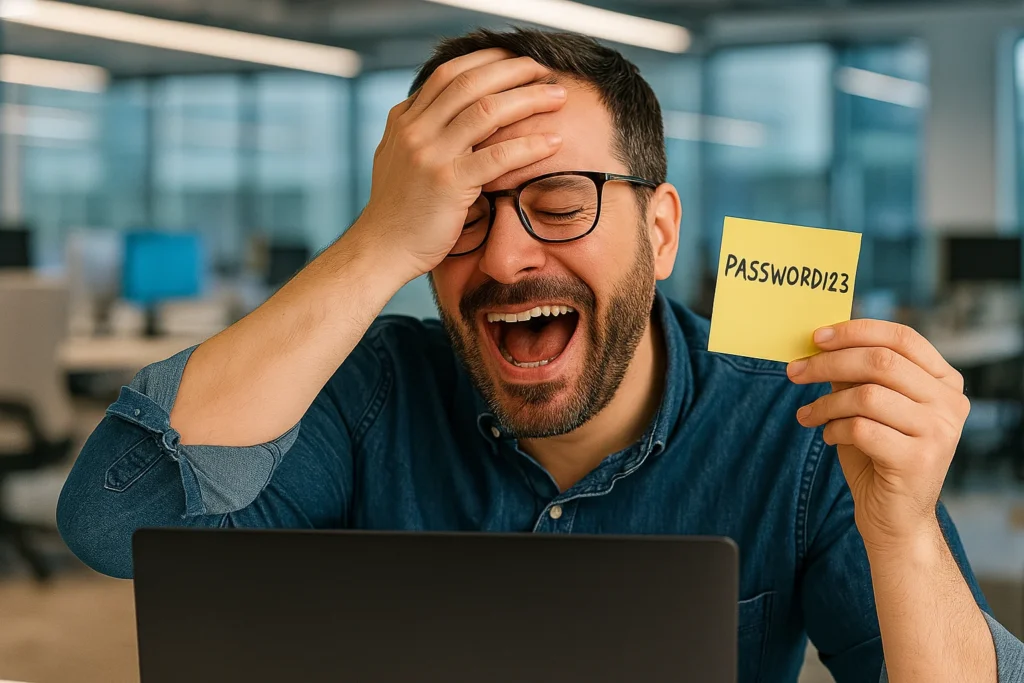 Un homme réalise que son mots de passe « Password123 » n'était peut-être… pas si sécurisé